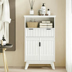 Fatmok 40'' Fluted Accent Cabinet - Image 7