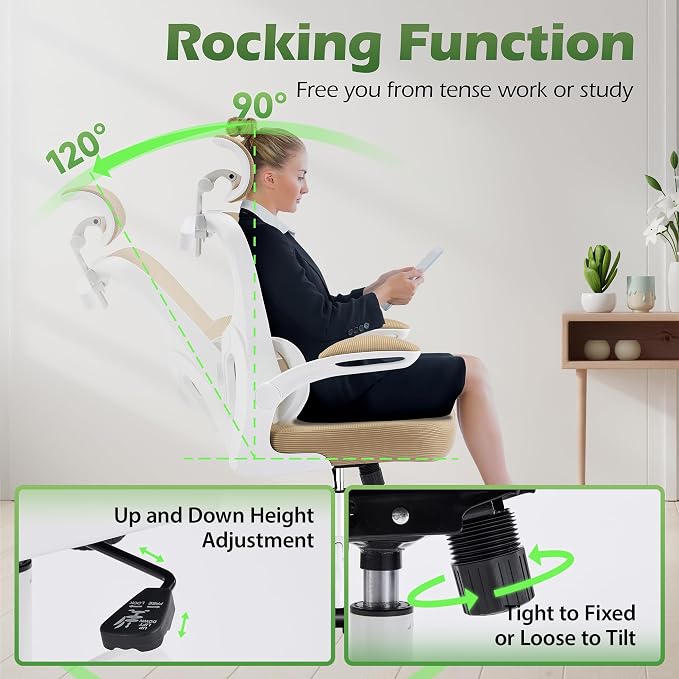 AreShark Office Chair Ergonomic Desk Chairs - Image 7
