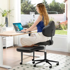 Pinmoco Cross Legged Office Chair - Image 5