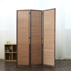 Furnnylane 3 Panel Bamboo Room Divider - Image 2