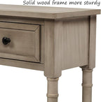Merax Retro Console Table Sofa Table - Image 7