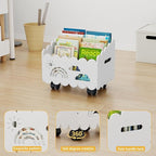 Wood Kids Bookshelf, Montessori Bookshelf, - Image 6
