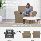 Easy-Going Stretch Oversized Chair Slipcover - Image 4