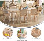 Flash Furniture Emmy Adjustable Classroom Activity Table - Image 4