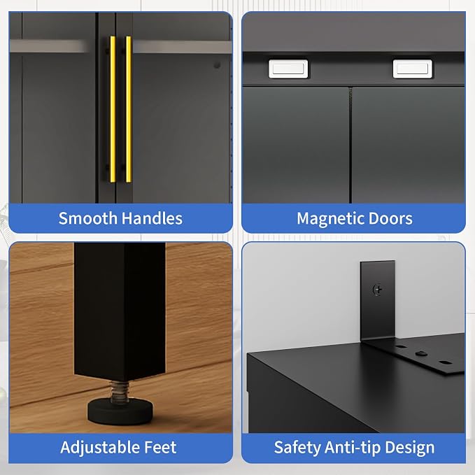 6-Tier Glass Display Cabinet - Image 5