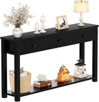 Homieasy Farmhouse Console Table by Homieasy