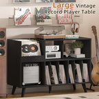 LELELINKY Large 48'' Record Player Stand - Image 5