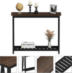 ChooChoo Console Table for Entryway Sofa Tables Living Room Farmhouse, Hallway - Image 6