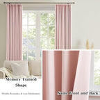Pinch Pleated Curtains 120 Inches Long, Energy Saving Window Treatment Privacy - Image 6