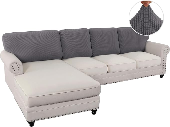 H.VERSAILTEX Backrest Cushion Covers Sectional Couch Back Cushion Covers - Image 2