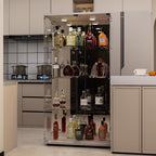 Beauty4U Glass Display Cabinet - Image 7