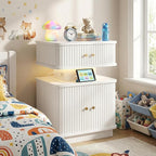 Night Stand, LED Nightstand, Modern Nightstand - Image 6