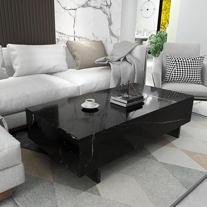 COSVALVE Marble Rectangle Coffee Tables - Image 3