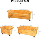 AVZEAR Living Room Accent Chair, Upholstered Sofa Chair Single Sofa Chair - Image 2