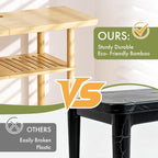 Bamboo TV Stand, Small TV Stands - Image 3