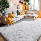 Fluffy Shaggy Area Rug 5x8, Plush Rugs - Image 5