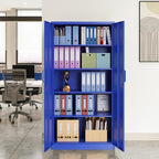 Metal Garage Storage Cabinet, Lockable Metal Cabinet - Image 7