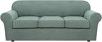 H.VERSAILTEX 4 Piece Stretch Sofa Covers by HVERSAILTEX