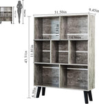 LEYAOYAO Bookshelf Cube Storage Organizer, 3 Tier Bookcase - Image 3