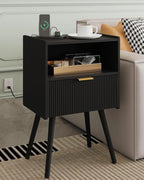 Veegle Nightstand, Modern Bedside Table by Unknown