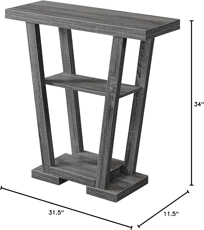 Convenience Concepts Newport V Console Table 31.5" - Image 3