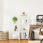 Bookshelf Storage Shelf Small Bookcase Freestanding Storage Stand - Image 7