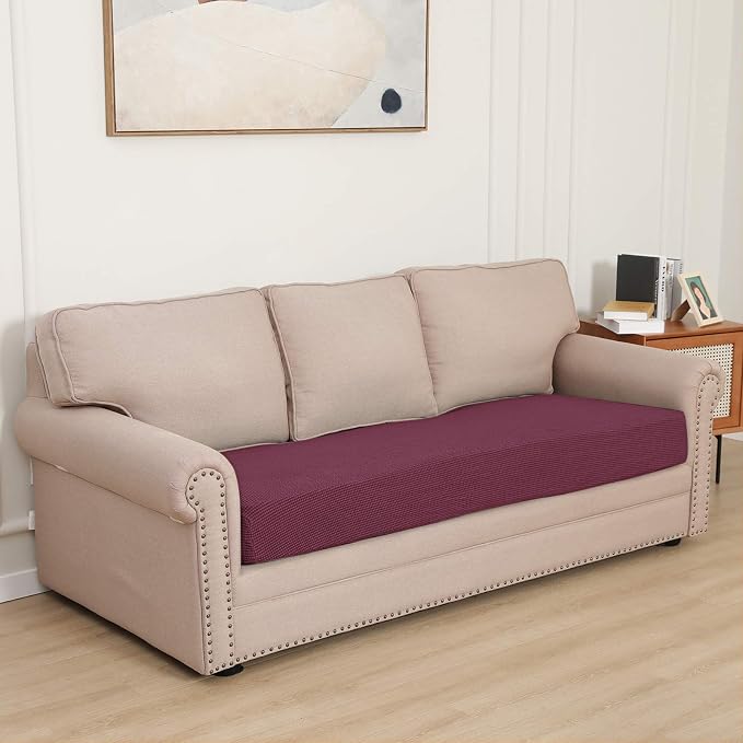 Easy-Going Stretch 1 Piece Couch Cushion Cover - Image 2