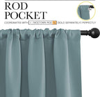 NICETOWN Kitchen Curtains, Short Blackout Curtains & Drapes, Thermal Insulated - Image 2