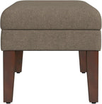 Homepop Home Decor | Upholstered Decorative Storage Ottoman Bench | Ottoman - Image 6