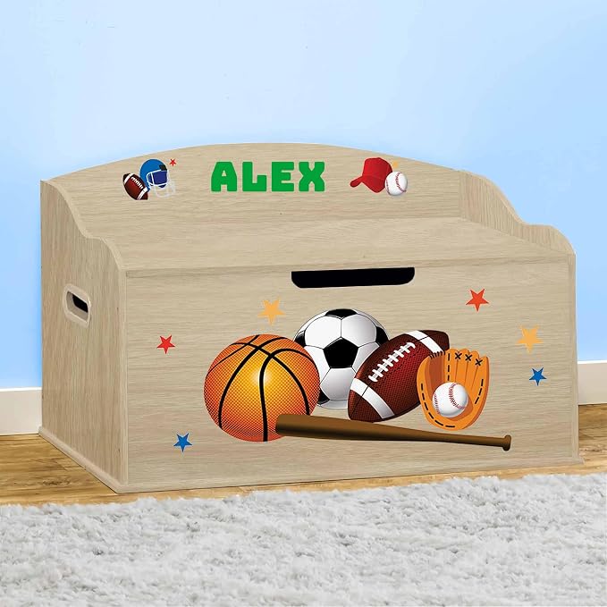 DIBSIES Personalized Creative Wonders Toy Box, 30 x 19.25 x 18 inches, - Image 3