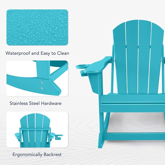 Plastic Adirondack Chair - Image 7
