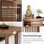 Traditional Chinese Style Solid Wood Console Table - Image 6