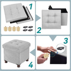 BRIAN & DANY Small Ottoman - Image 3