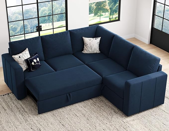 Belffin Modular Sectional Sleeper Sofa by Belffin