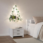 Triple Artificial White Flower Garland - Image 2