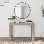 Plank+Beam Modern 46 Inch Console Table, Solid Pine Wood Entryway Table - Image 3