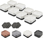 EclatBain Bed Risers Furniture Risers Heavy-Duty Rectangular Adjustable Block 8 by Unknown