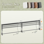 Huuger 110.2 Inch Sofa Table - Image 3