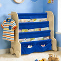 WONFUlity 4-Tier Kids Bookshelf, Book Shelf by WONFUlity