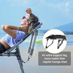 FUNDANGO Oversize Lounge Chair Outdoor, 300 lbs Large Camping Cots - Image 7