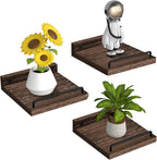 RYOFOBETTO Small Floating Shelf, 6X6 Inches Farmhouse Wall Shelves by RYOFOBETTO