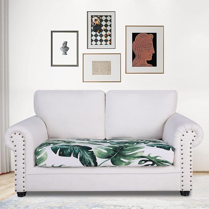 Printed Couch Cushion Covers, Sofa Covers Washable - Image 2