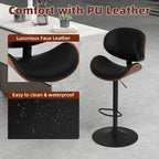 civama Bar Stools 1 PC for Kitchen Counter, Adjustable Bar Height Chairs - Image 5