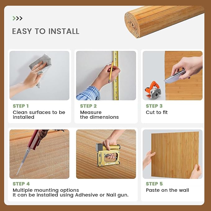 Natural Bamboo Wall Panel for Interior Decor - Image 7