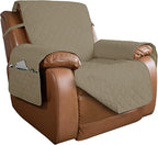 PureFit Reversible Recliner Chair Covers Couch Covers by PureFit