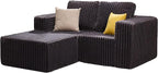 Hobestluk Modular Sectional Sofa Memory Foam Couch L Shape Sofa - Image 9