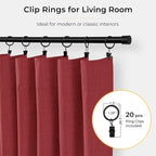 INOVADAY 100% Blackout Curtains - Image 3