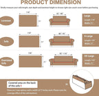 DREAMINGO Couch Cover for Sofa, Chenille Couch Cover Blanket, Washable Sofa - Image 2
