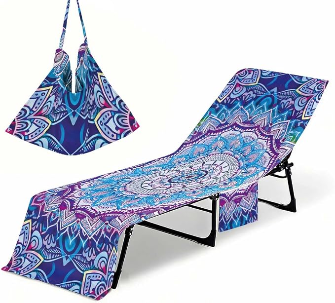 Irisbell Lounge Chair Towel Cover by Irisbell
