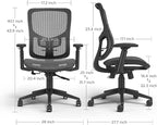 STAPLES Kroy Ergonomic Task Chair, Lumbar Support, Adjustable Height - Image 7